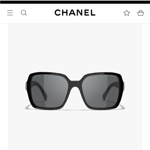 CHANEL Accessories Chanel Square Sunglasses Polarized Authentic